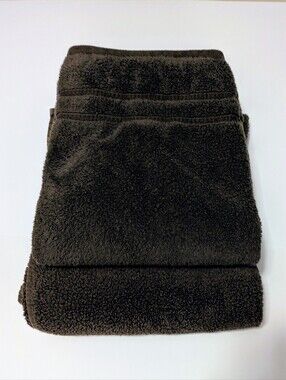 Nautica & Royal Velvet Towels Brown Plush Set 1 Bath 1 Beach